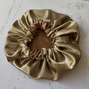Gorro satín para dormir reversible