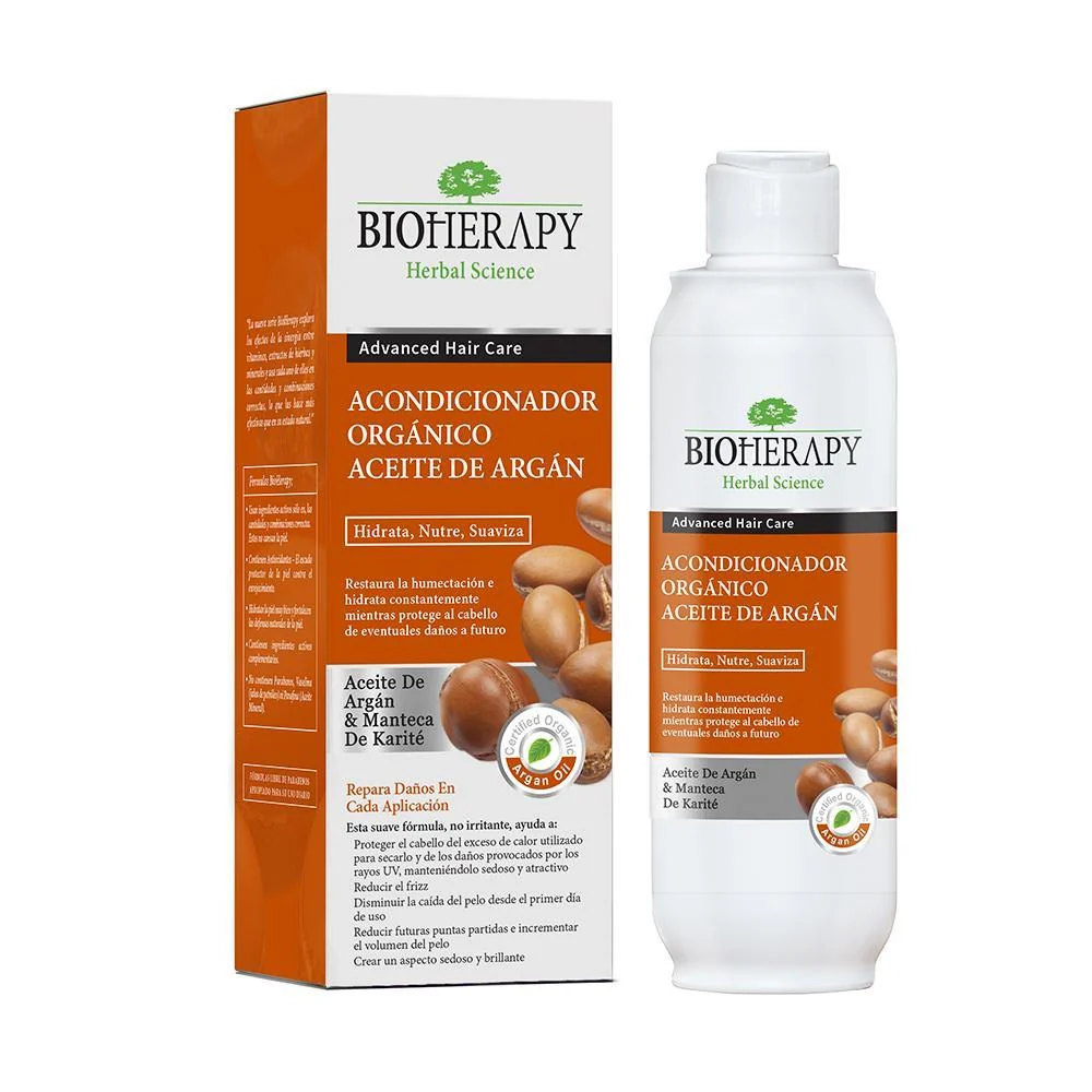 Acondicionador de aceite de argan organico